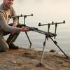 Tripod Fishing Rod Holder Portable 3-Rod Stand Collapsible Legs for Anglers