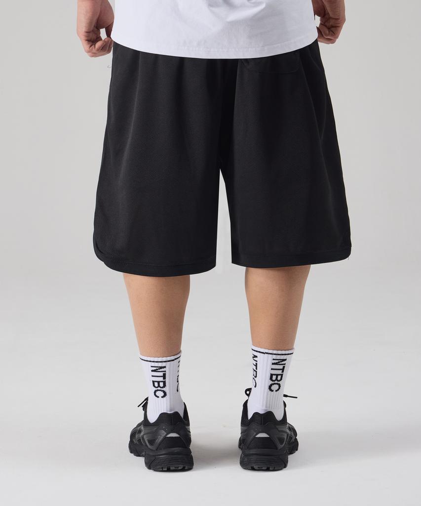 NTBC Bermuda Mesh Wide Half Pants