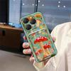 Durable Card slot Phone Case For Blackview Shark9 5G Cute Graffiti Cover Fashion Design Cartoon Dirt-resistant TPU