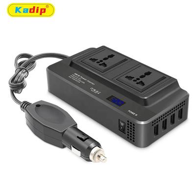200W Car Power Inverter: 12V To 110V/220V Converter