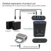 USB Printer Sharing Device, 2 in 1 Out Printer Manual Sharing Device 2Port KVM Switching Splitter Hubs Converters