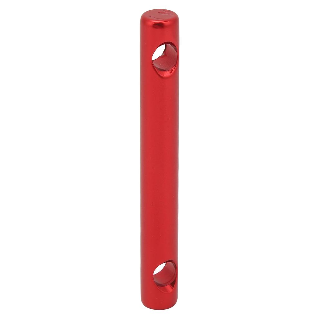 10 Pcs Aluminum Alloy Dual Holes Tent Line Stopper Cord Adjuster Tent Rope Tensioner Buckle Red