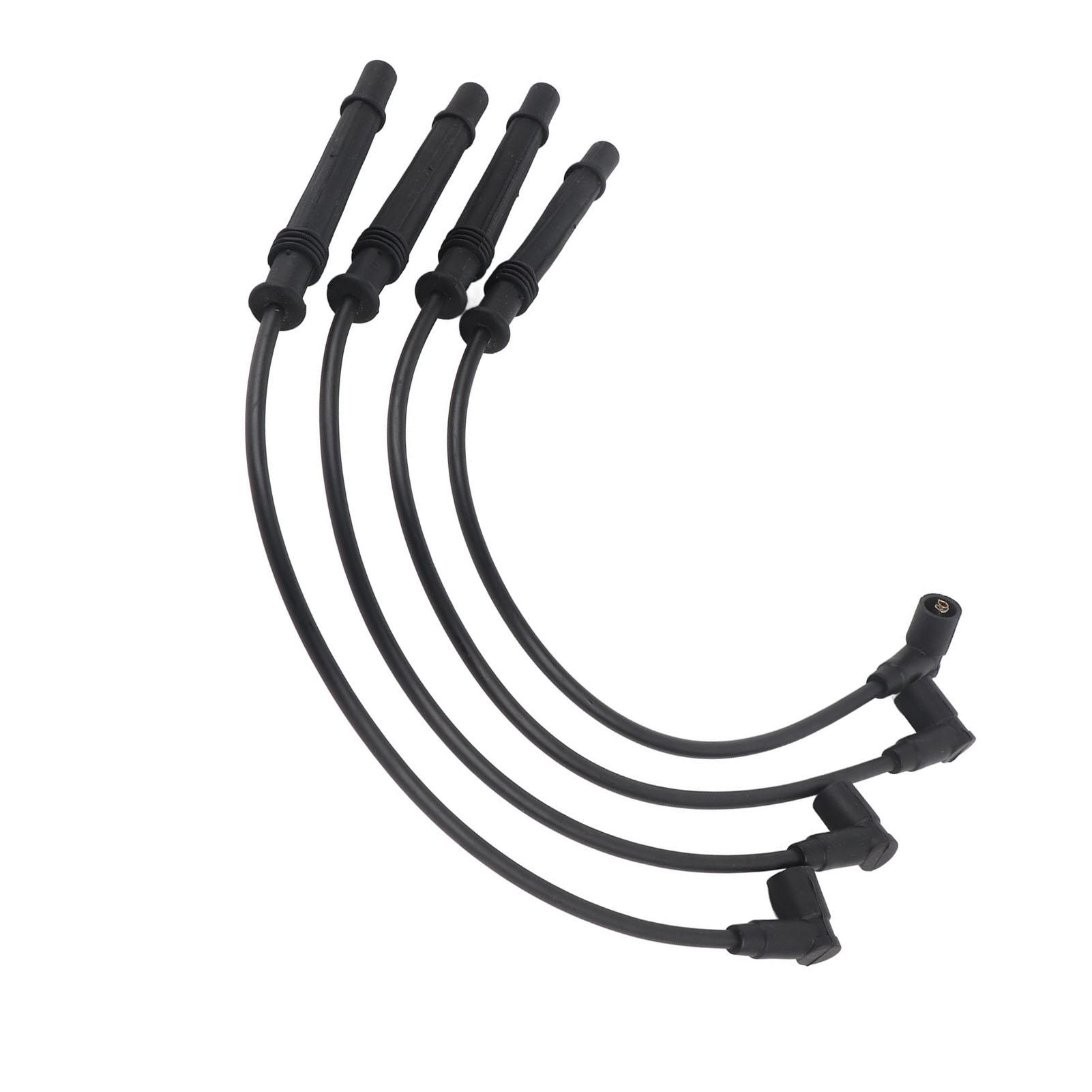 

4Pcs Ignition Cable Set 8200486877 8200713680 Replacement for Dacia Logan MCV II 2013 02‑2019 12