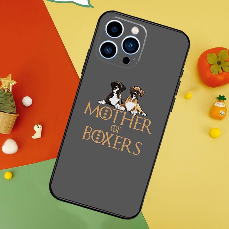 Boxer Dog Phone Case For iPhone 18 17 Pro Max 16 15 14 13 12 11 Pro Max Plus 12 13 Mini 16e 17 Air Cover