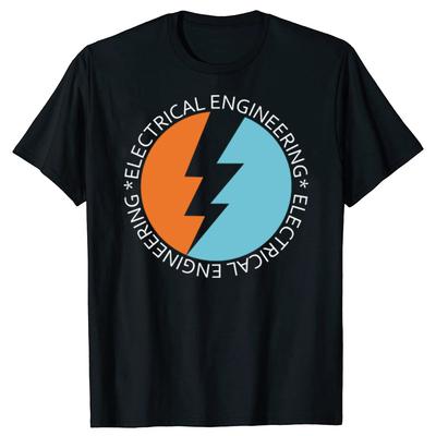 Funny Electric Engineer Electrician T Shirts Men Women Pure Cotton Humor Streetwear Tee Shirt Short Sleeve Unisex Loose Clothing