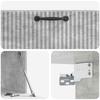Wall Mounted TV Cabinet Concrete Grey 78.5 x 31 x 30 cm