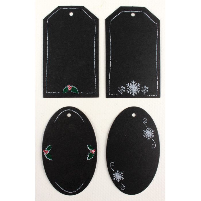 Stickers Effet ardoise Noël 20 pièces