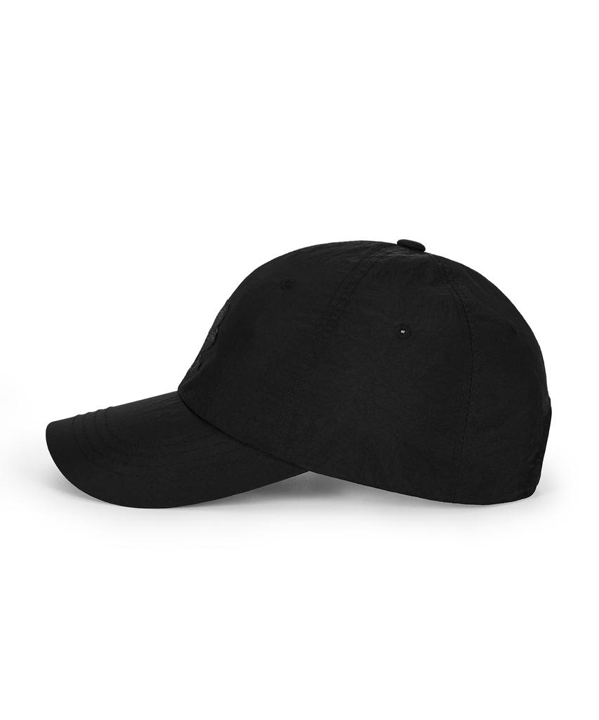 Bajal Flow Vz Nylon Stitch Patch Ball Cap Black