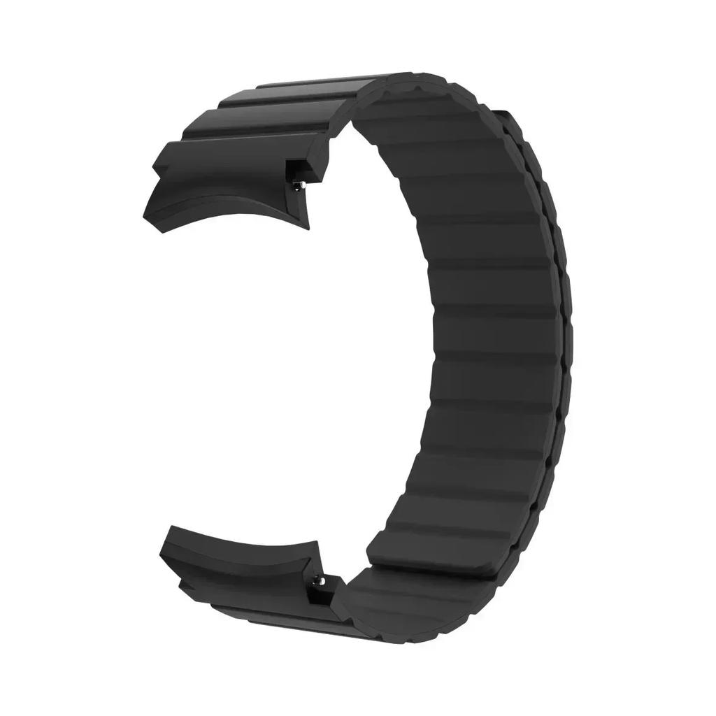 Silicone Strap for Samsung Galaxy Watch7 6 5 4 40/44mm Band No Gaps Magnetic Bracelet for Watch6 4Classic 43 47 42 46mm/5Pro45mm