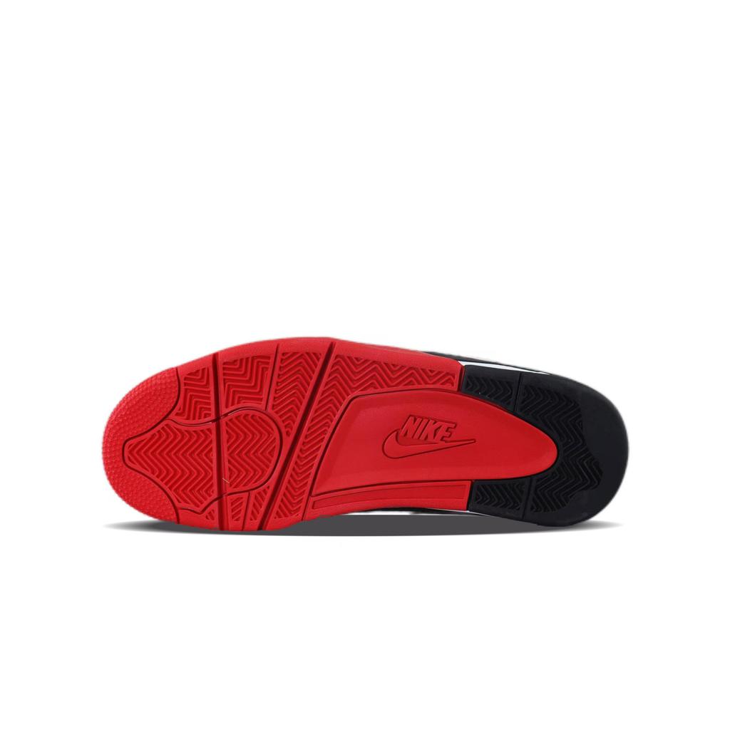 Nike Flight Legacy Abrasion Resistant Mid top Vintage Basketball Shoes Unisex Red BQ4212-100(Team840-1)