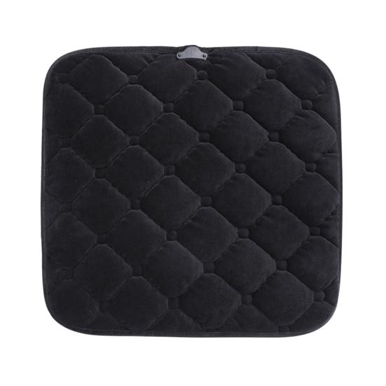 Auto Beheizbares Sitzkissen 5V Elektrische Heizmatte mit Plüschbezug 3 Temperatureinstellungen