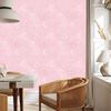 Powder pink, white and coral glitter wallpaper for living room and bedroom 50x1000