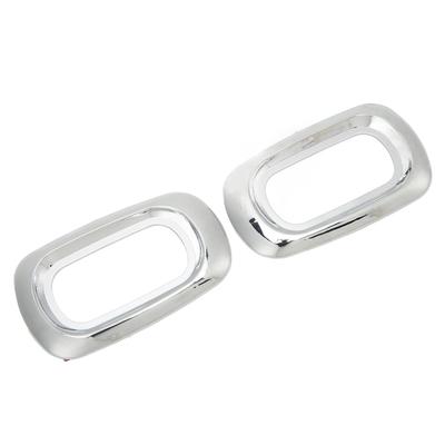 Pair Side LED Marker Light Covers Chrome Bezels Waterproof Heat Resistant Self Adhesive for CRV 20022006