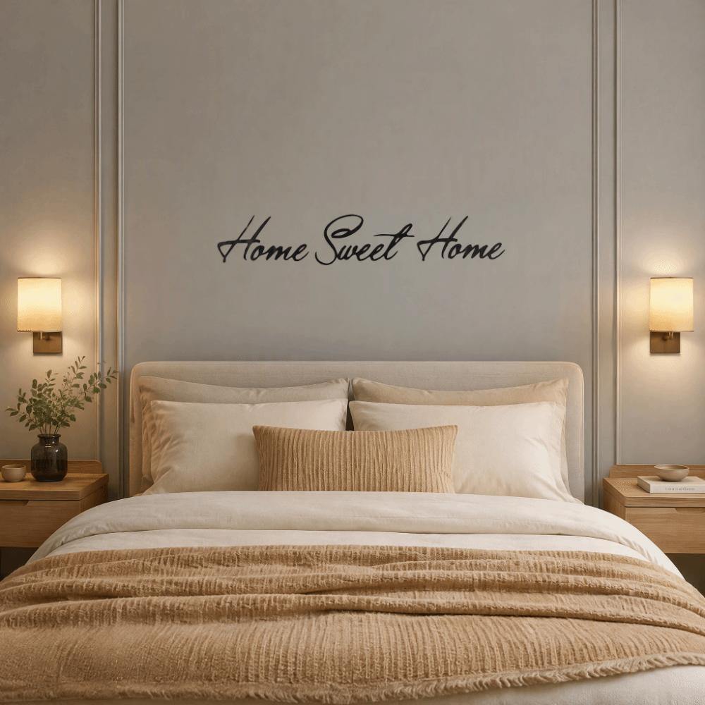 PVC Wall Sticker Decals Black Home Decor Stickers Decorative Wall Letter Stickers Entryway Decor