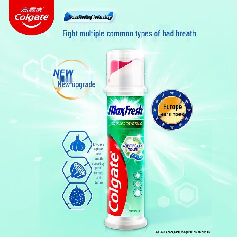 Colgate Icy Cool Fresh Breath Pump Zahnpasta