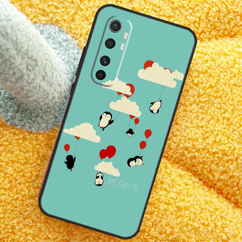Cute Penguin Pattern Case For Xiaomi 17 Pro Max 13 14 15 Ultra 13T 14T 15T Cover For POCO X7 X5 X6 F5 F6 F7 F8 Pro