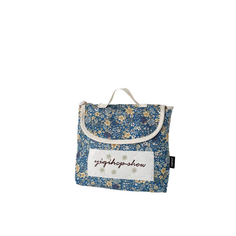 Stylish Korean Fashionable Children's Handbag With Floral Print For Boys And Girls