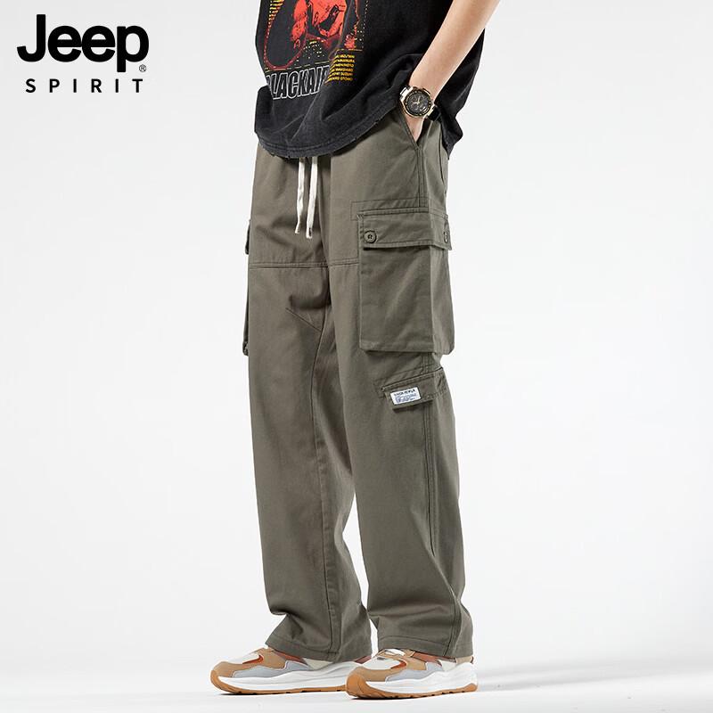 Pantalons Cargo Droits Décontractés Homme JEEP SPIRIT High Street