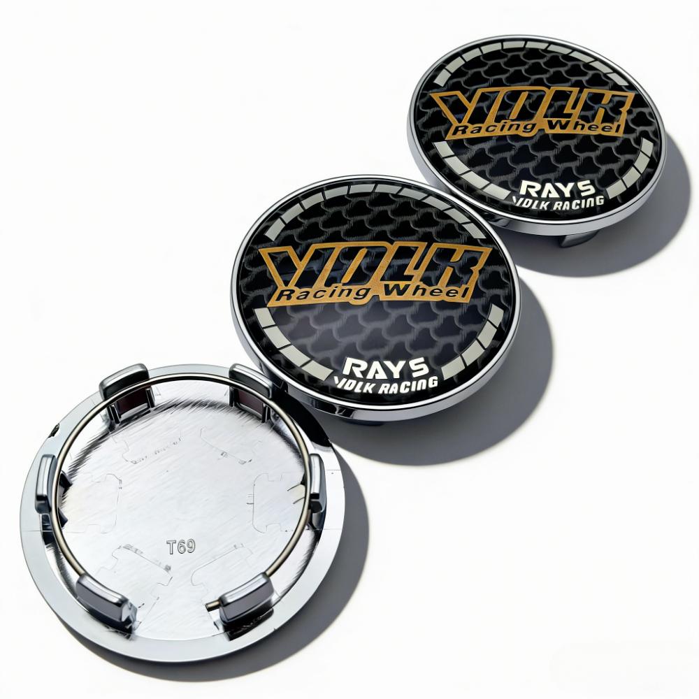 4 vnt. VOLK Racing Logotipo Emblema Rays Ženklelis Automobilio Ratlankio Centriniai Dangteliai 69MM Spaustukai 56MM Ratlankių Stebėklės Dangtelis Ratlankio Stebėklės Dangteliai Dulkių Dangtelio Priedai