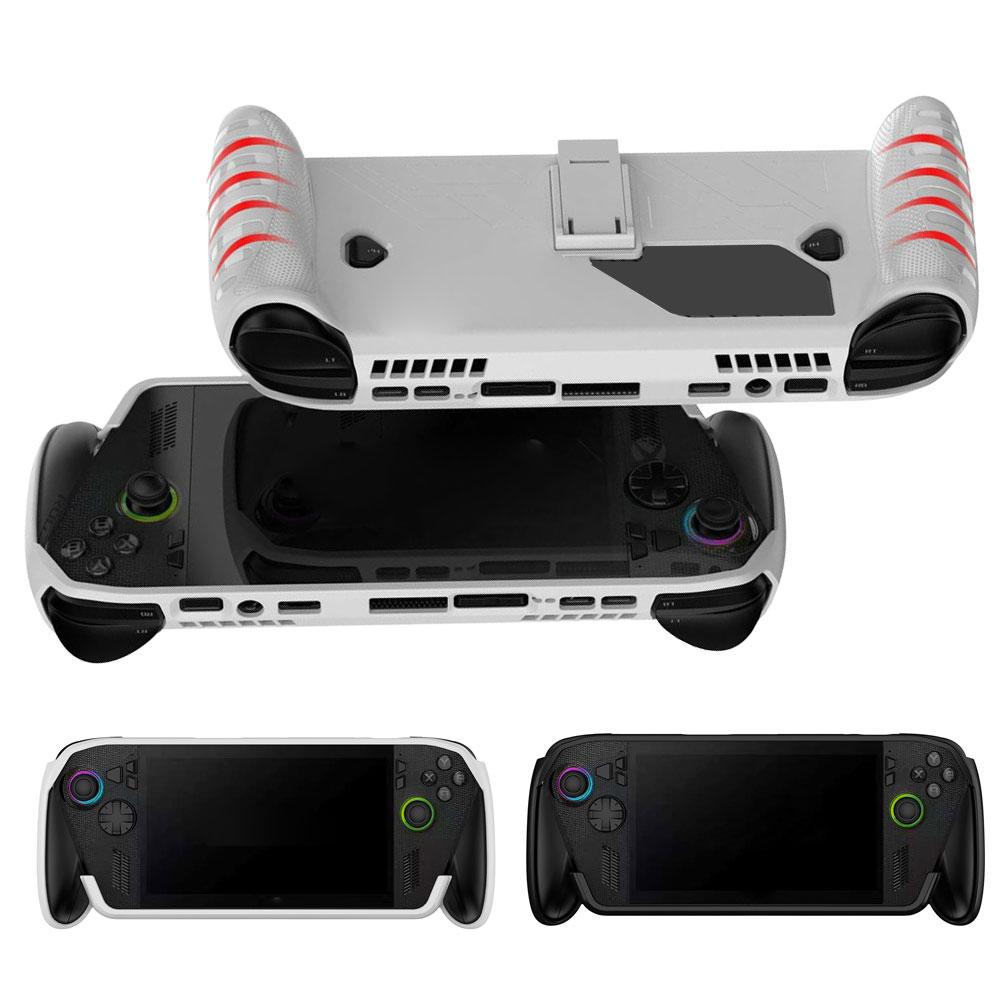 Soft TPU Case For ROG Xbox Ally X Protective Cover Skin With Kickstand Shockproof Anti-Slip Gaming Console Shell Accessories