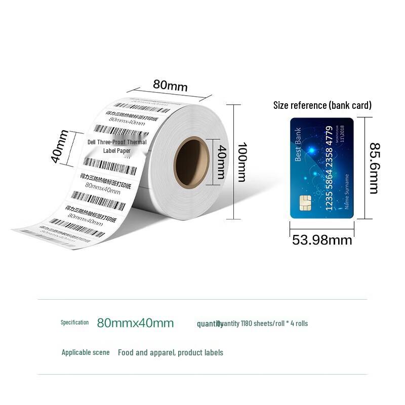 Deli Thermal Label Paper
