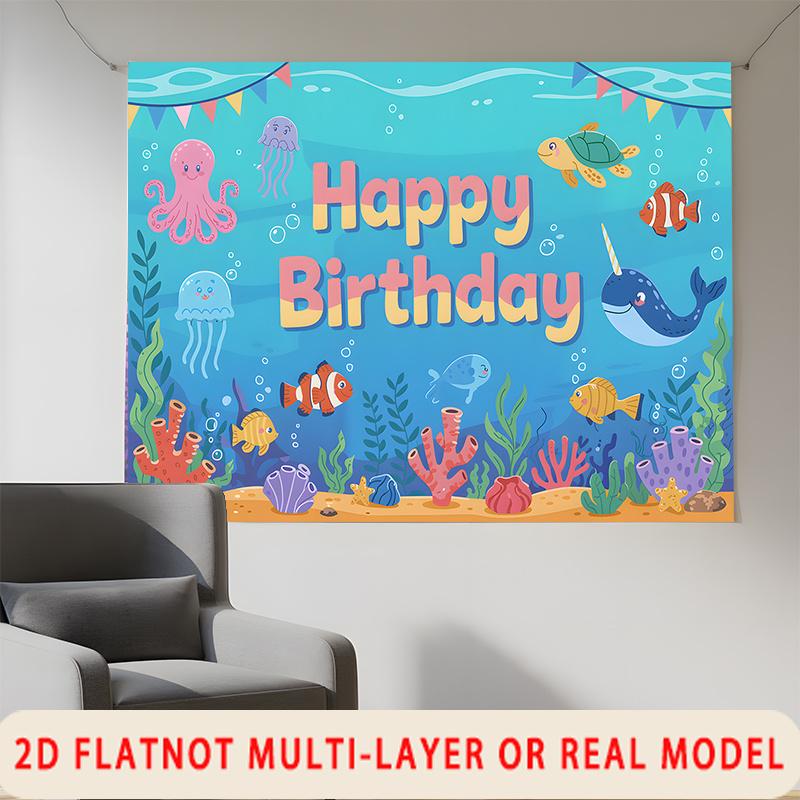 Party Backdrop Birthday Photo Booth Background Front Door Decor