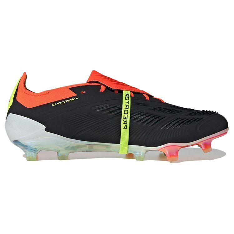 adidas Predator Elite Foldover Tongue FG Solar Energy Pack Unisex Sneakers Black Core-Black Cloud-White IE1809