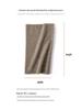 Pure Cashmere Women's Thick Knit Neck Warmer - Autumn/Winter False Collar Scarf