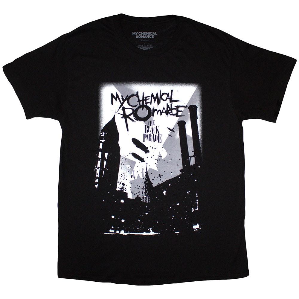 Men s My Chemical Romance Industry T-shirt Medium Black L