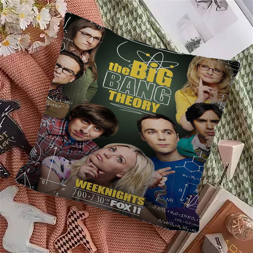 The Big Bang Theory Classic Tv Cushion Cover Polyester Sofa Cushions Decorative Throw Pillows Home Decoration Pillowcover
