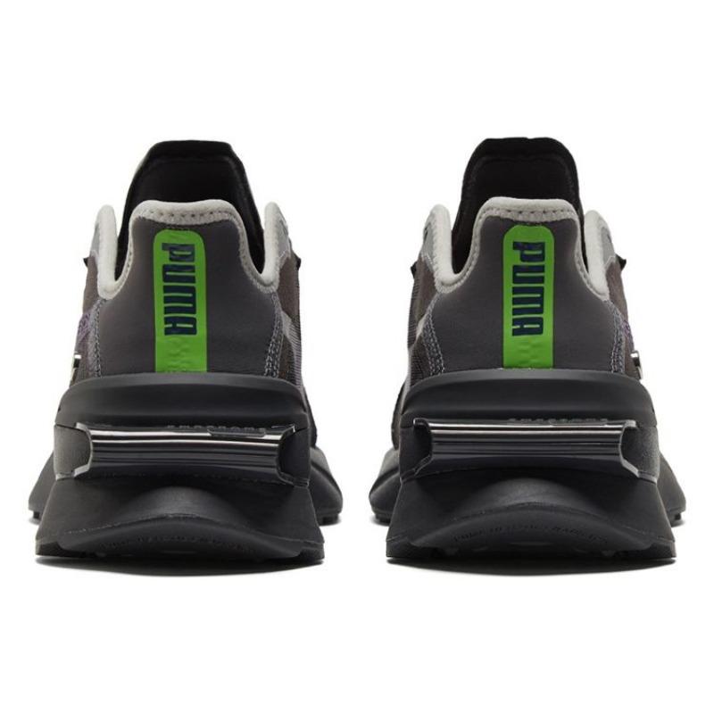 ROARINGWILD X PUMA Pwrframe Op 1 Unisex Low Top Fabric Split Leather Co Branded Casual Sports Shoes Asphalt 382110-01