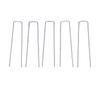 50PCS Landscape Pins U Shaped Turf Pin Ground Staple for Securing Fences Ground Cover