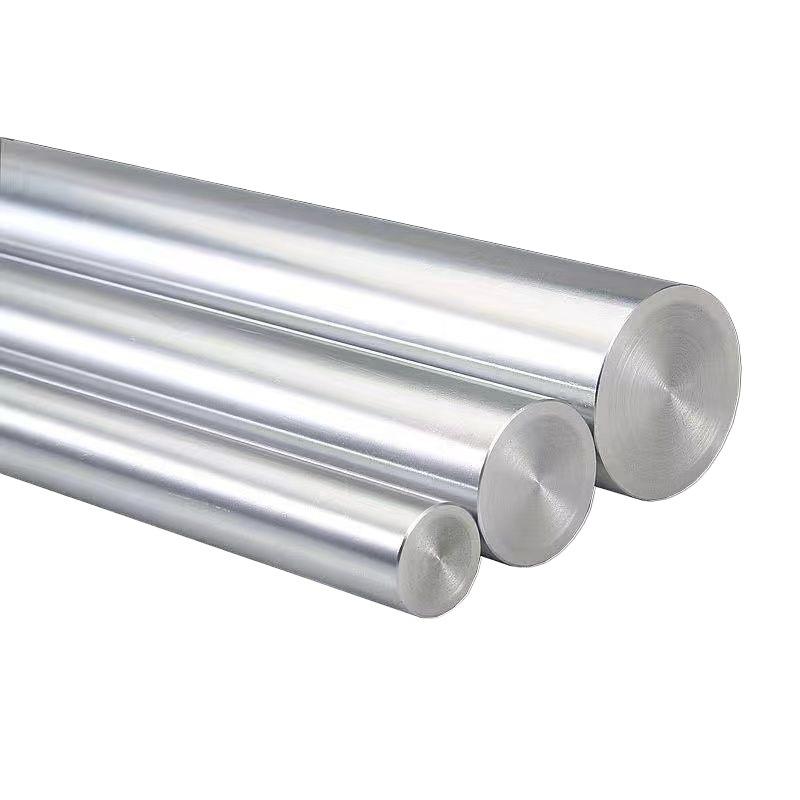 Chrome-Plated 45# Steel Round Bar Linear Optical Axis, Hard Shaft, Piston Rod, Dia. 8-60mm