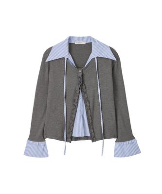 PANDORAFIT Ruen Layer Cardigan (Gray)