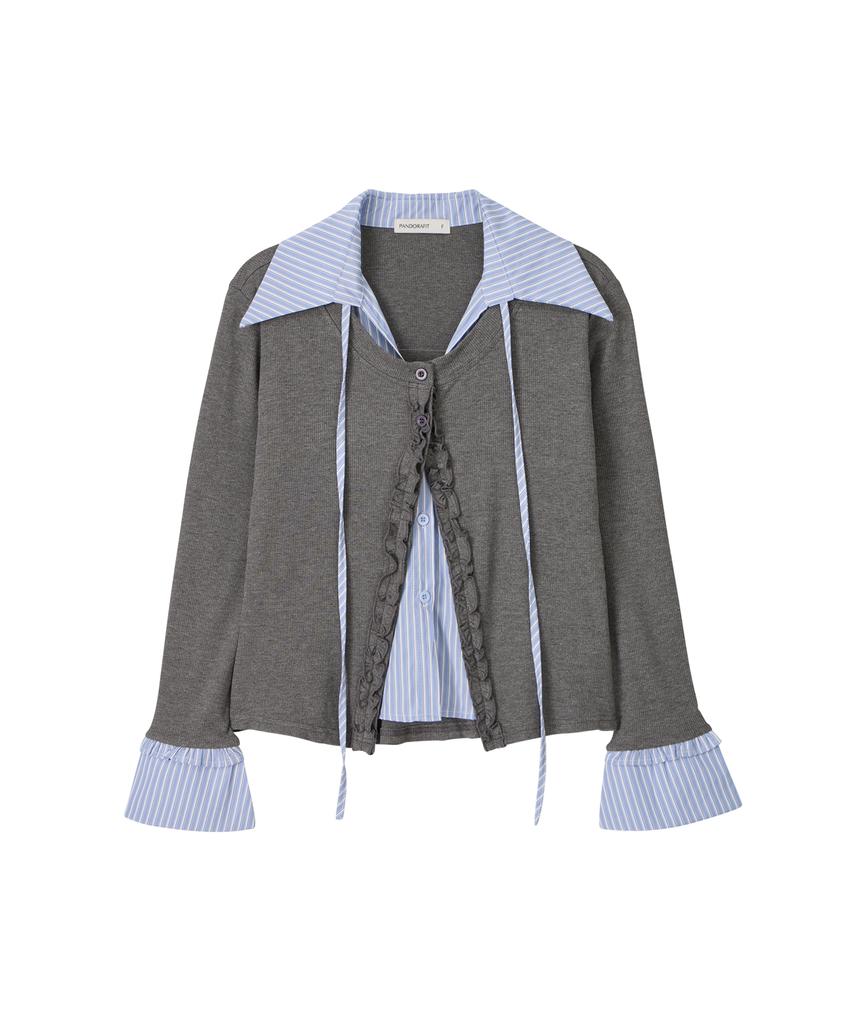 PANDORAFIT Ruen Layer Cardigan (Gray)