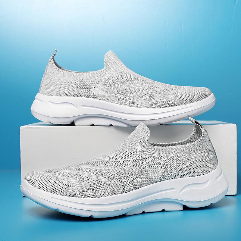

Модные женские повседневные спортивные туфли Дышащие Летние Легкие Мягкая Подошва Комфортные Уличные Кроссовки Модные Студенческие Сетчатые Большого Размера 35 серый