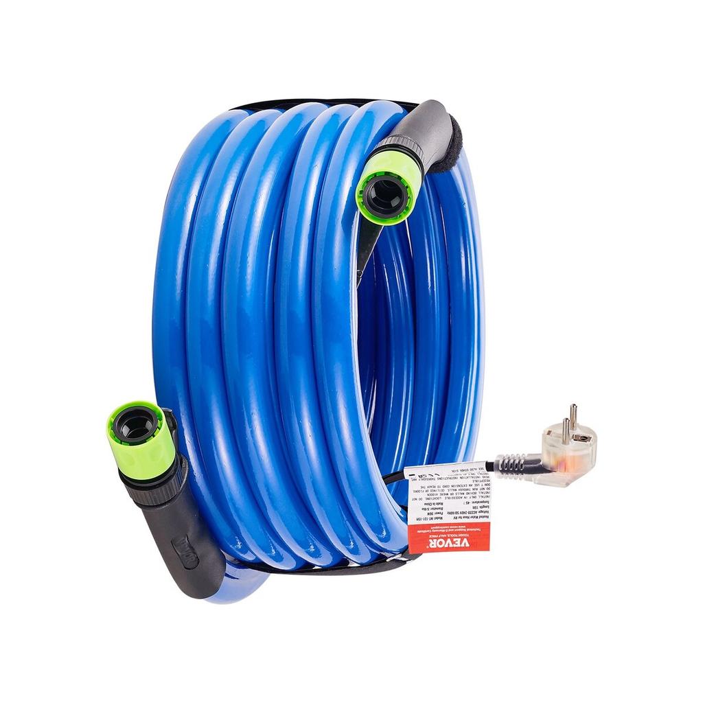 15ft Heated Water Hose for RV -45℉ Antifreeze Heated Drinking Water Hose