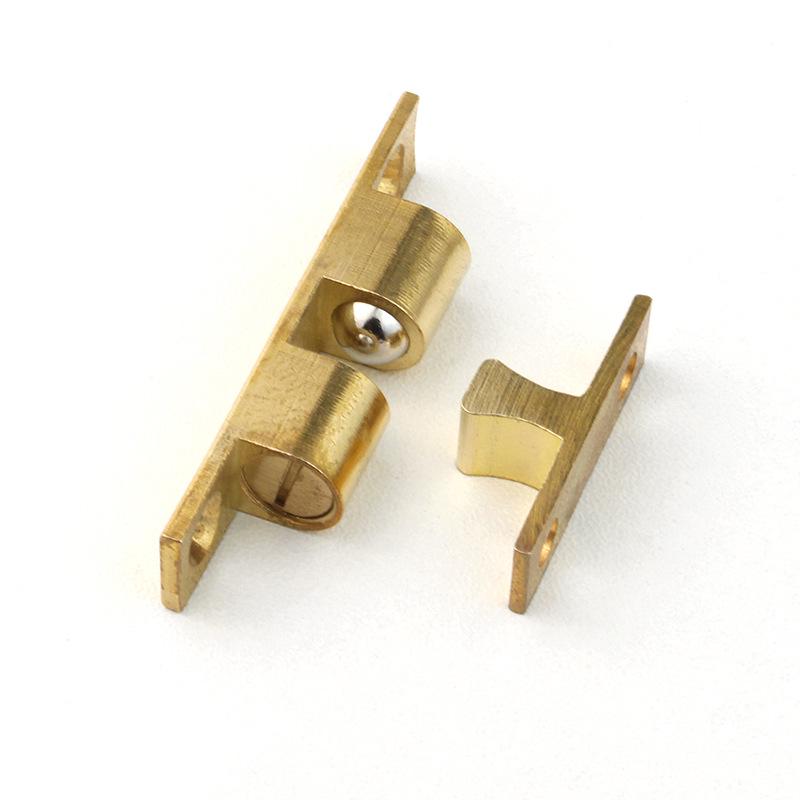 Încuietoare tactilă uși cu margele de cupru îngroșate pentru dulap de garderobă - Accesoriu pentru feronerie pentru mobilier