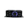 AK170 12V Mini Audio Power Amplifier Digital Audio Receiver AMP Dual Channel 20W+20W Bass Treble Volume Control for Car