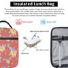 Cartoon Tand Tandfee Geïsoleerde Lunchtas voor Vrouwen Kantoor Koeltas Thermische Voedseldoos Tote Draagbare Lunchboxen Container