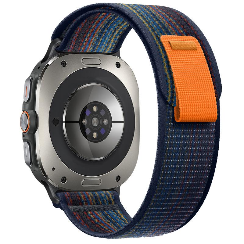 Trail Loop Strap for Samsung Galaxy Watch Ultra 47mm Nylon Bracelet Wristband for Galaxy Watch 8 Ultra 47mm Breathable Belt