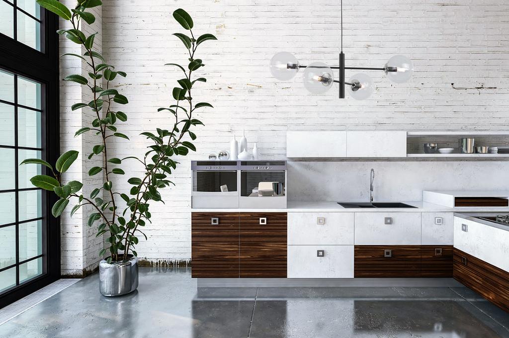 Vicenza Hanging Lamp Black-Chrome 4-Flat Clear Lamp E14