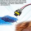 H8 H9 H11 Fog Light Wiring Harness Connector Plug Kit, Fog Light Connector Plug H11 Pigtail Connectors Sockets Adapter, Pigtail Adapter Plug with