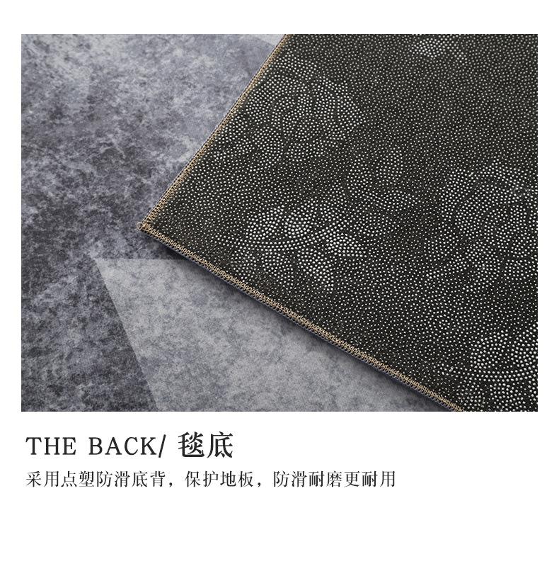 Carpet Living Room New Chinese Style Sofa Coffee Table Bedroom Easy To Maintain Home Use Bedside Mat