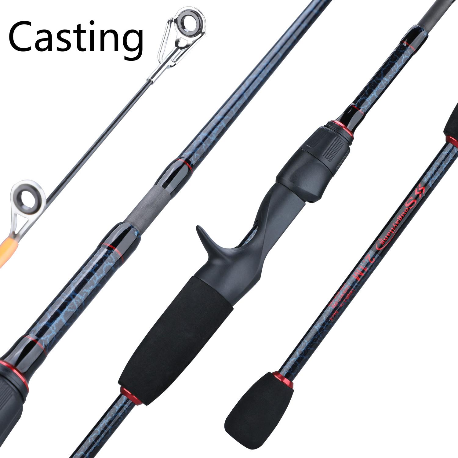 

Вудка Sougayilang 5 секцій портативна вудка з вуглецевого волокна спінінг/кастинг вудки снасті Casting 2.4 m