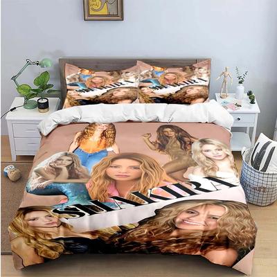 Colombia Pop Female Singer S-Shakira Pattern Bedding Sets Bed Supplies Set Duvet Cover Comforter Set Bedding Set Luxury Gift