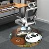 1pc We Bare Bears Friends Office Round Area Rug, Under Office Chairs Bedroom Living Room Home Decor  a1022176