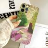 David Hockney Art Phone Case Black Silicone Soft Shell For IPhone 17 16 15 14 13 12 11 Air Pro Max Plus Hot Sale