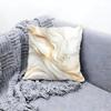 Elegant White Marble Pattern Cushion Cover Premium Comfort Reversible Pillow Cove Two In One Design for Any Room  Car Interior