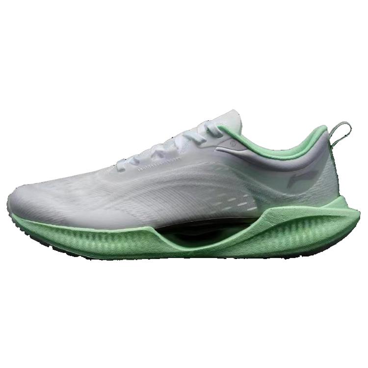 

Li Ning Super Light 19 Night Closed Shanghai Cushioning Low top Running Shoes Unisex White Green ARBS001-57 42